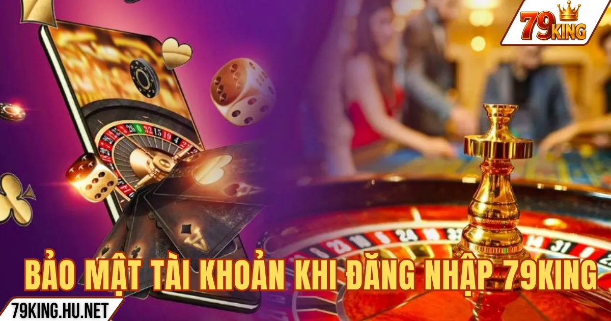 Đăng nhập 79king 4 BẢO MẬT TÀI KHOẢN KHI ĐĂNG NHẬP 79KING