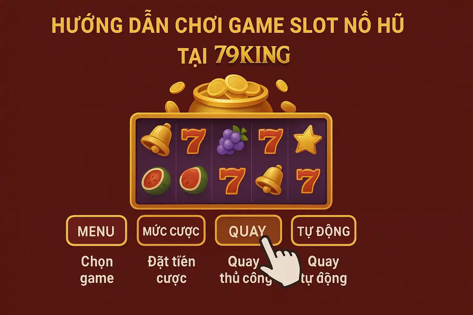 Hướng dẫn chơi Game Slot Nổ Hũ tại 79KING